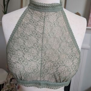 Victoria's Secret Olive Lace Bralette